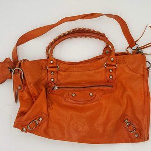 Vintage Western Leather Tote